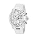 TechnoMarine Women's 609009 UF6 Chronograph White Leather Watch