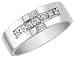 Ladies' Diamond 1/10 (ctw) Wedding Band in White Gold