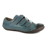Mens Hush Puppies Esparto Blue Leather Comforable Fashion Shoes