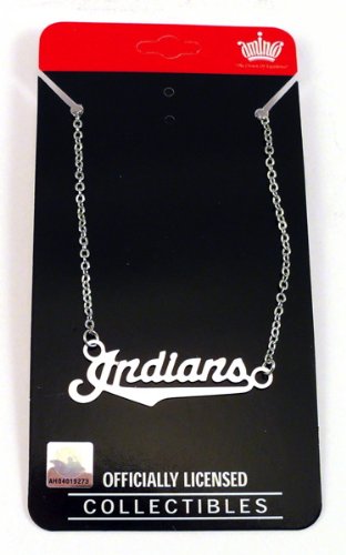 Cleveland Indians Script Team Necklace
