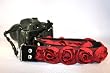 Red Rose Organza 1.5 SLR/DSLR Camera Strap