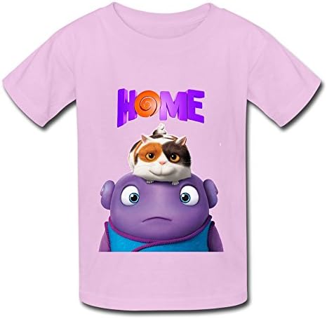 WX Kids Youth Home JLo Keyart Kids Boys And Girls T-Shirt - Pink