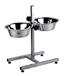 Futterbar incl. Näpfe 2x2800ml