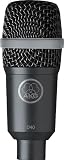 AKG Acoustics D 40 Supercardioid Instrument Microphone for Musical Instruments and Live Applications