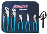 Channellock TOOLROLL-3  5-Piece Plier Set in Handy Tool Roll