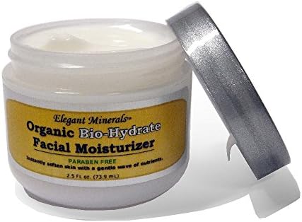 Natural &amp; Organic Anti-aging Bio-hydrate Moisturizer Face Cream Paraben-Free Vegan Made in USA for Dry Skin