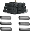 GXG Paintball 6+1 Deluxe Harness Ammo Pack & 140rd Pods