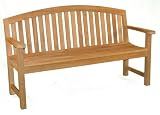 Jewels of Java Fanback Bench 5 Feet