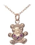 ma piece (マピエス) ネックレスK10ピンクゴールド ルビー GNPC0002A