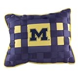 Rectangle Toothfairy Pillow - Michigan Wolverines NCAA College Athletics