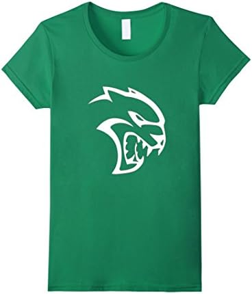 Women's Hell Cat Shirt XL Kelly Green