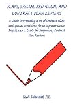 cover of Plans, Special Provisions and Contract Plan Reviews - A Guide for Plan Preparation, Writing Special Provisions and Performing
