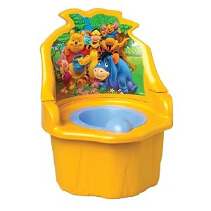 Disney Winnie The Pooh 3 in 1 Potty Trainer, Yellow