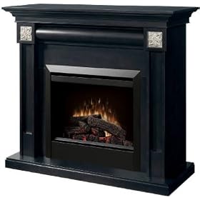 Silver Series 23 Vent-Free, Electric Fireplace Espresso DFP4754E by Electric Fireplaces