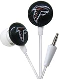 iHip NFF10200ATL NFL Atlanta Falcons Mini Ear Buds, Red/Black