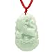 Natural Grade A Jadeite Jade Hand Carved Chinese Zodiac Amulet Pendant Necklace - Tiger