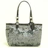 (�R�[�`)COACH �V�����_�[�E�g�[�g�o�b�O [�M�������[ �z�[�X�L�����b�W E/W �g�[�g] F16563 SLCBK �u���b�N�O���[X�u���b�N ���s�A���i