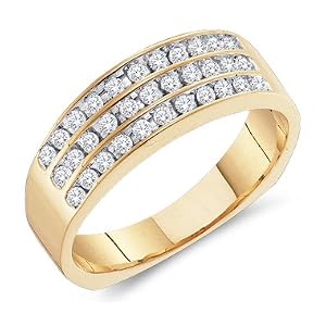 Rose gold engagement ring