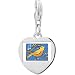 Pugster 925 Sterling Silver Four Calling Birds Photo Storybook Heart Frame Charm