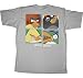 ANGRY BIRDS - FROWN BOX - SILVER MENS TEE