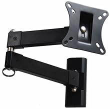 VideoSecu Mounts ML513B Articulating Swing Arm Wall Mount for DYNEX 15" 19" 22" 24" LCD DX-L-10A DX-LDVD19-10A DX-LCD19-09 DX-15L150A11 DX-19L150A11 DX-19LD150A11 DX-19LD150A11 DX-22L150A11 DX-L15-10A DX-L19-10A DX-L19-10A DX-L22-10A DX-LDVD22-10A DX-L24-10A