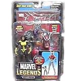 Marvel Legends Exclusive Series Action Figure Kitty Pryde (Shadowcat) with Giant Man Builder Piece