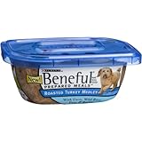 Beneful Dog Food Prepared Meals Roasted Turkey Medley, 10-Ounce Plastic Containers (Pack of 8)