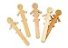 CHENILLE KRAFT PEOPLE SHAPED WOOD CRAFT STICKS 16PIECES 8 EACH