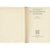 literacy in traditional societies