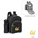 Cal Golden Bears NCAA Sorrento Insulated Picnic Backpack (Black/Grey)