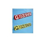 TC Sports Football Foam Filled Sideline Markers Set