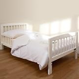 from Tippitoes Tippitoes WHITE Wooden Junior Bed + Deluxe SPRING Mattress