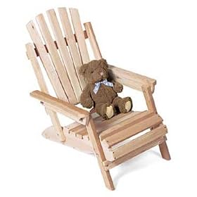 Adirondack Junior Chair by Rustic Natural Cedar Furniture Company