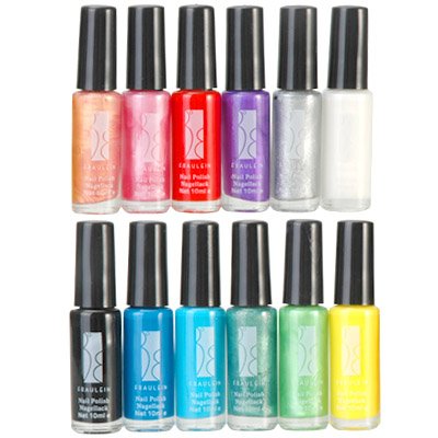 NEU! Fraeulein38 12 Farbe Nagellack Set Fine Liner 10ml Preisvergleich