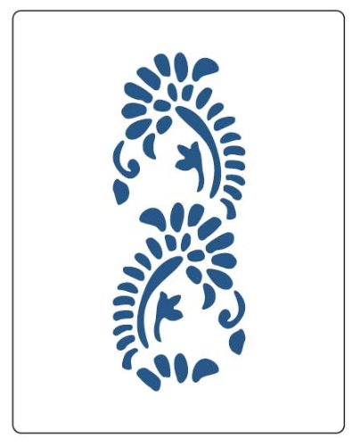 Floral Lace Stencil