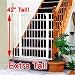 KidCo G16 White Center Gateway Extra Tall 42in