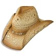 Western Cowgirl Hat with Glass Beads by Dorfman Pacific