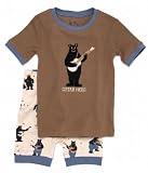 Hatley Guitar Hero Boys Summer Pajama Set