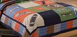 Cool Skate Twin Quilt with Pillow Sham