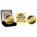 MLB MIL Milwaukee Brewers '08 N.L. Wild Card 24KT Gold Coin