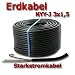 Produkt-Bild: Erdkabel NYY-J 3x1,5mm&sup2; (50m Ring)
