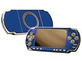 PlayStation Portable 2000 (PSP-Slim) Skin - NEW - OCEAN BLUE system skins f ....