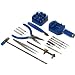 16 Piece Deluxe Tool Kit, Includes Watch Opener For Watches, Pin Remover, Band Change or Resizing, Link Remover, Battery Changing Repair Set + Nylon Carrying Bag
