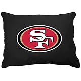 San Francisco 49er's Official NFL Dog Pillow Bed