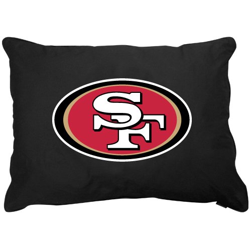 San Francisco 49er's Official NFL Dog Pillow Bed