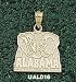 Univ Of Alabama Elephant Logo Charm/Pendant -14K/10K, Stainless Steel or Gold Plated