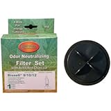 Bissell Part#203-2587 - Inner and Outer Circular Filter Set Replacement for Bissell Upright 9/10/12, CleanView II Bagless, 3574/3576 Series, PowerForce Bagless and 6594/6579/6596 Series by EnviroCare Part#955 (1, 4.5 IN)