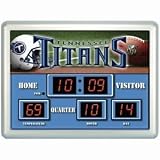 Tennessee Titans Clock - 14''x19'' Scoreboard