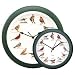 Mark Feldstein and Associates DLB023GR Original Singing Bird Clock 13 in Green