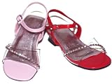 Infant Toddler Girls Clear Rhinestone Heels Pageant Wedding Dress Shoes